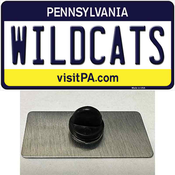 Wildcats Pennsylvania Wholesale Novelty Metal Hat Pin
