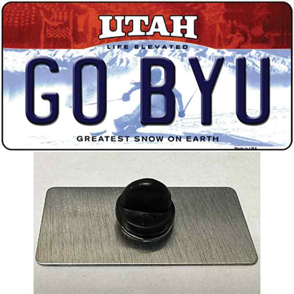 Go BYU Wholesale Novelty Metal Hat Pin