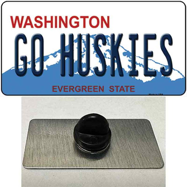 Go Huskies Wholesale Novelty Metal Hat Pin