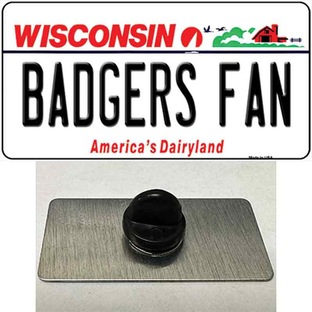 Badgers Fan Wholesale Novelty Metal Hat Pin