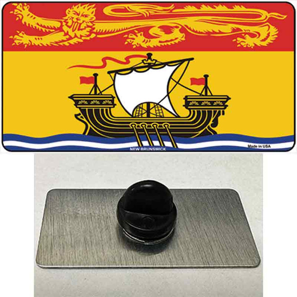 New Brunswick Canada Flag Wholesale Novelty Metal Hat Pin