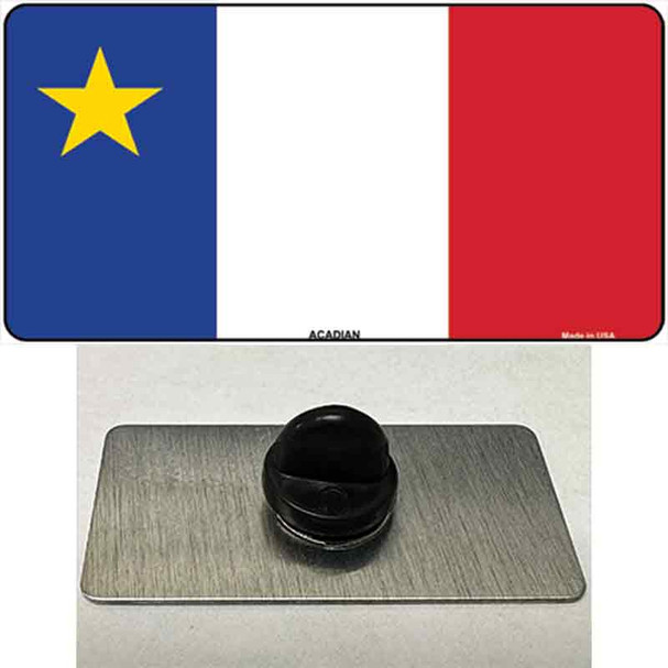 Acadian Canada Flag Wholesale Novelty Metal Hat Pin