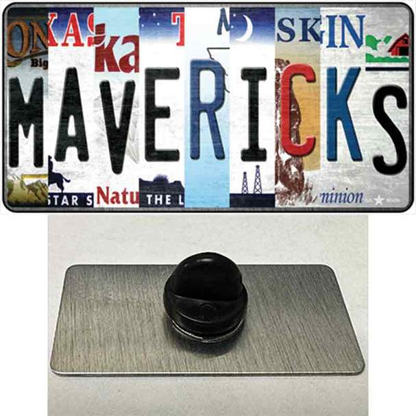 Mavericks Strip Art Wholesale Novelty Metal Hat Pin Tag