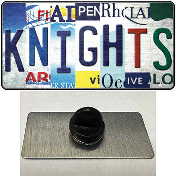 Golden Knights Strip Art Wholesale Novelty Metal Hat Pin Tag