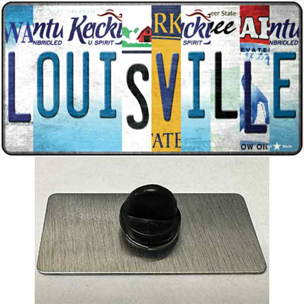 Louisville Strip Art Wholesale Novelty Metal Hat Pin Tag