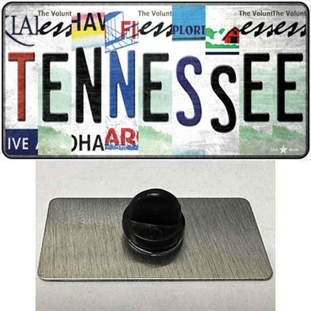 Tennessee Strip Art Wholesale Novelty Metal Hat Pin Tag