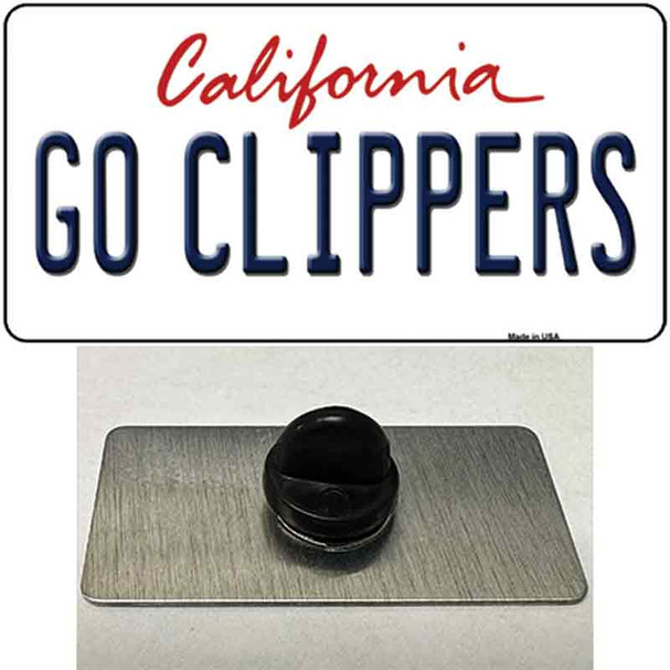 Go Clippers Wholesale Novelty Metal Hat Pin Tag