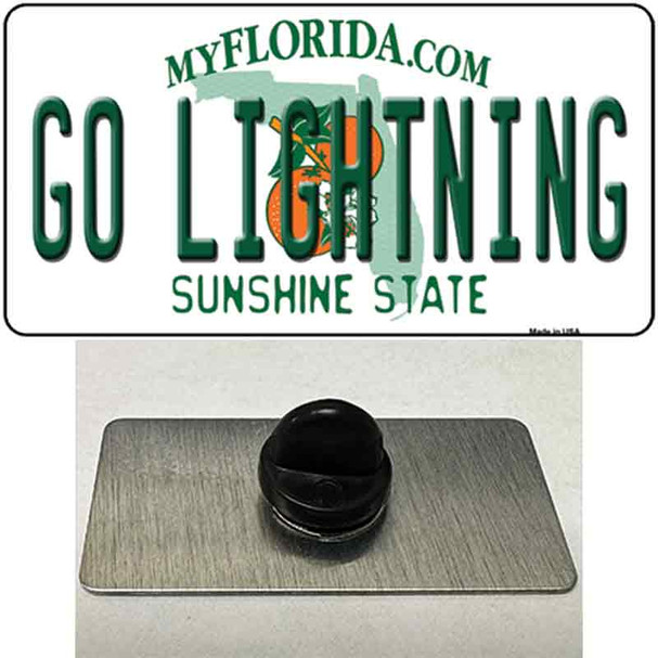 Go Lightning Wholesale Novelty Metal Hat Pin Tag