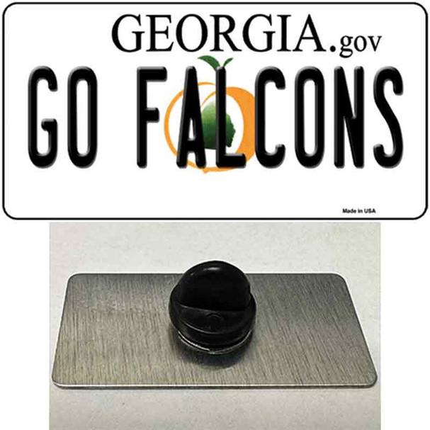 Go Falcons Wholesale Novelty Metal Hat Pin Tag
