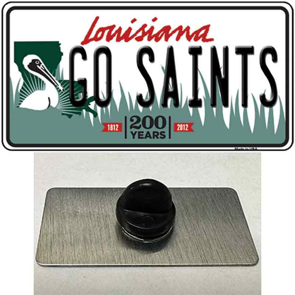 Go Saints Wholesale Novelty Metal Hat Pin Tag