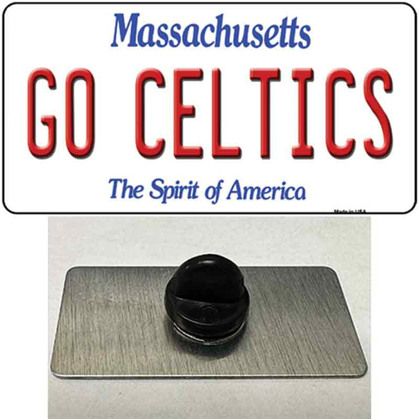 Go Celtics Wholesale Novelty Metal Hat Pin Tag