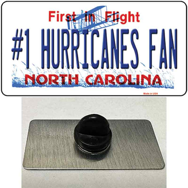 Number 1 Hurricanes Fan Wholesale Novelty Metal Hat Pin Tag