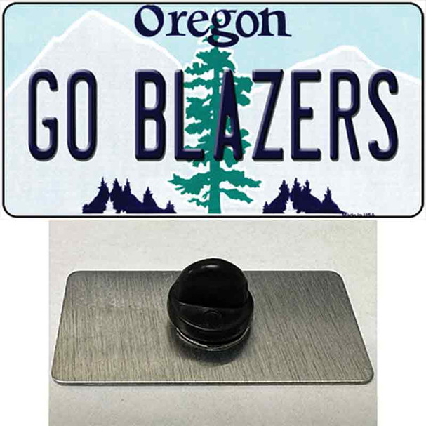 Go Blazers Wholesale Novelty Metal Hat Pin Tag