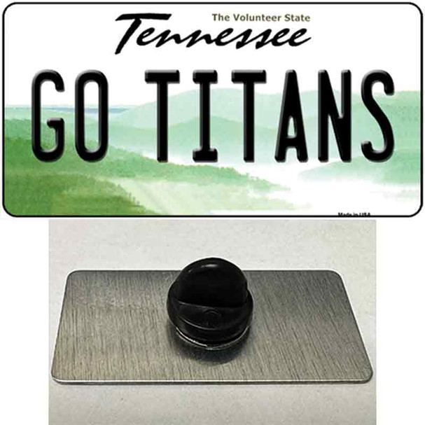 Go Titans Wholesale Novelty Metal Hat Pin Tag