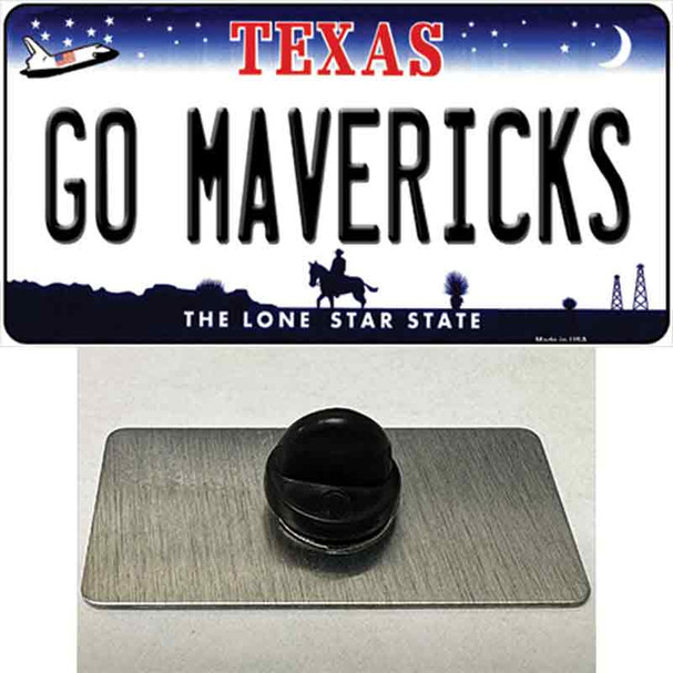 Go Mavericks Wholesale Novelty Metal Hat Pin Tag