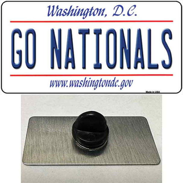 Go Nationals Wholesale Novelty Metal Hat Pin Tag
