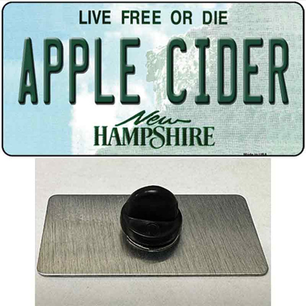 Apple Cider New Hampshire Wholesale Novelty Metal Hat Pin Tag