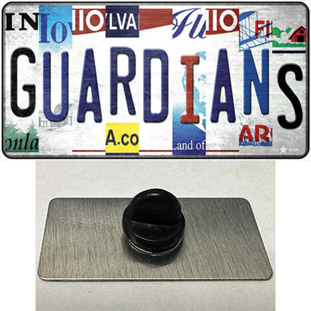 Guardians Strip Art Wholesale Novelty Metal Hat Pin Tag