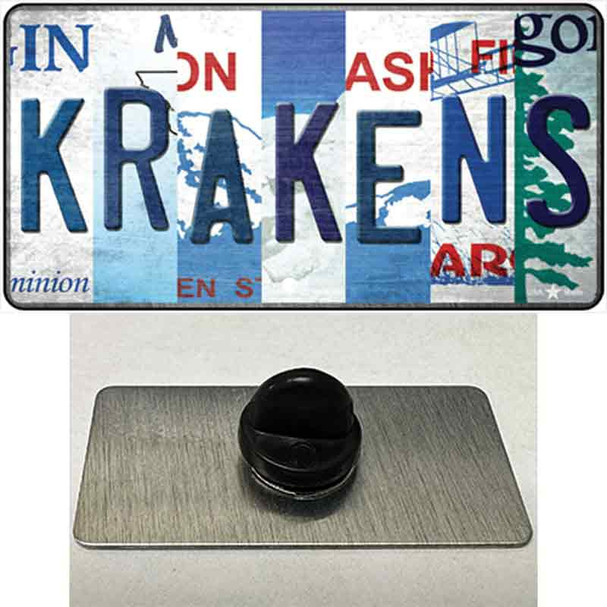 Krakens Strip Art Wholesale Novelty Metal Hat Pin Tag