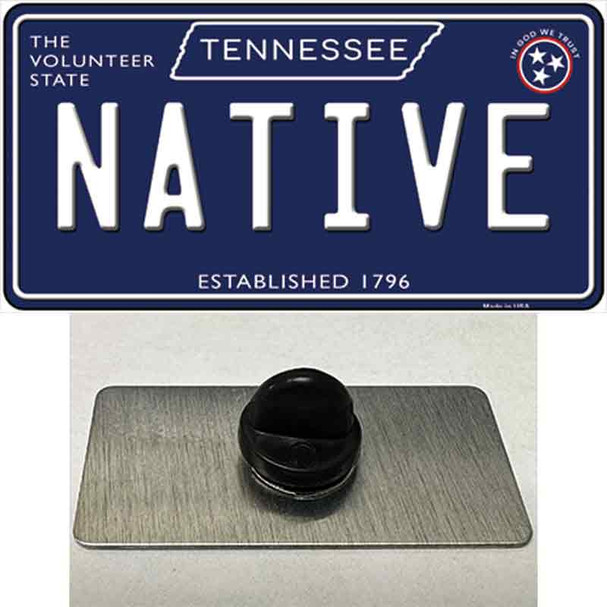 Native Tennessee Blue Wholesale Novelty Metal Hat Pin Tag