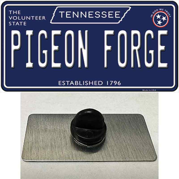 Pigeon Forge Tennessee Blue Wholesale Novelty Metal Hat Pin Tag