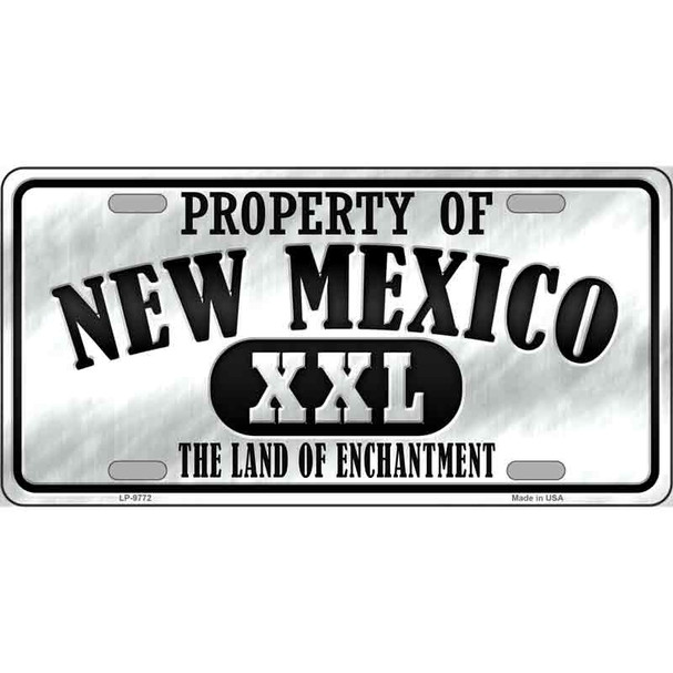 Property Of New Mexico Novelty Wholesale Metal License Plate