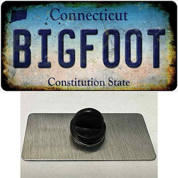 Bigfoot Connecticut Wholesale Novelty Metal Hat Pin Tag