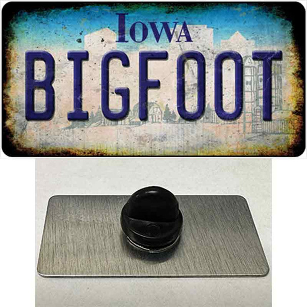 Bigfoot Iowa Wholesale Novelty Metal Hat Pin Tag