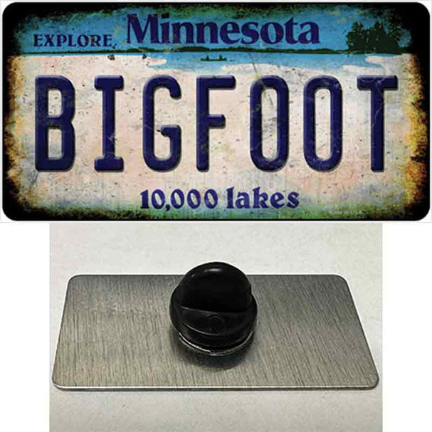 Bigfoot Minnesota Wholesale Novelty Metal Hat Pin Tag