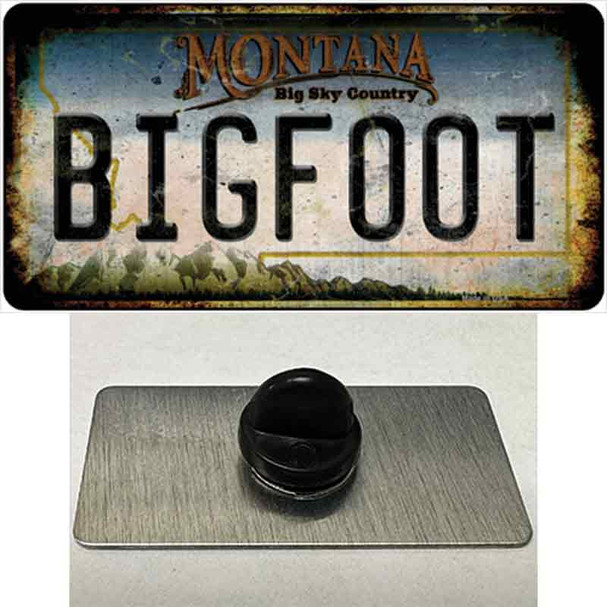 Bigfoot Montana Wholesale Novelty Metal Hat Pin Tag