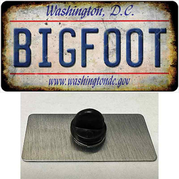 Bigfoot Washington DC Wholesale Novelty Metal Hat Pin Tag