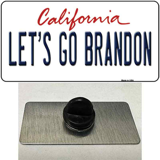 Lets Go Brandon CA Wholesale Novelty Metal Hat Pin
