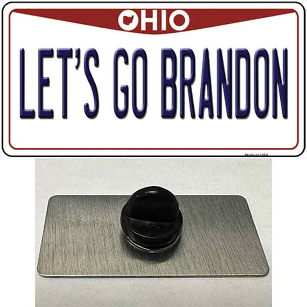 Lets Go Brandon OH Wholesale Novelty Metal Hat Pin
