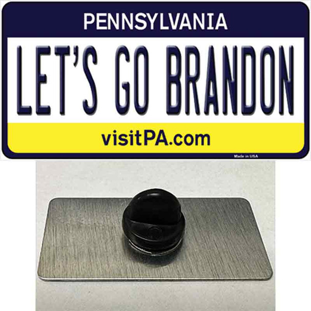 Lets Go Brandon PA Wholesale Novelty Metal Hat Pin