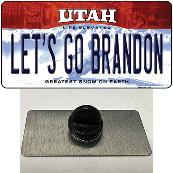 Lets Go Brandon UT Wholesale Novelty Metal Hat Pin