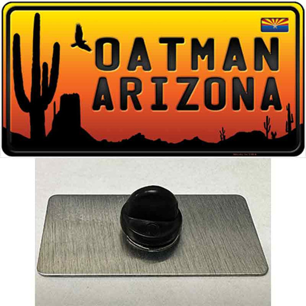 Oatman Flag Arizona Scenic Background Wholesale Novelty Metal Hat Pin