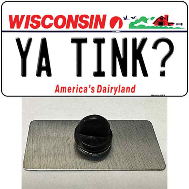 Ya Tink Wisconsin Wholesale Novelty Metal Hat Pin