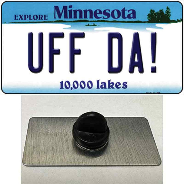 Uff Da Minnesota Wholesale Novelty Metal Hat Pin