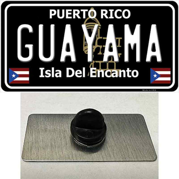 Guayama Puerto Rico Black Wholesale Novelty Metal Hat Pin