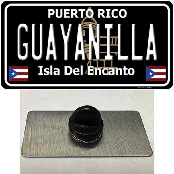 Guayanilla Puerto Rico Black Wholesale Novelty Metal Hat Pin