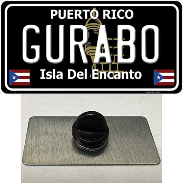 Gurabo Puerto Rico Black Wholesale Novelty Metal Hat Pin