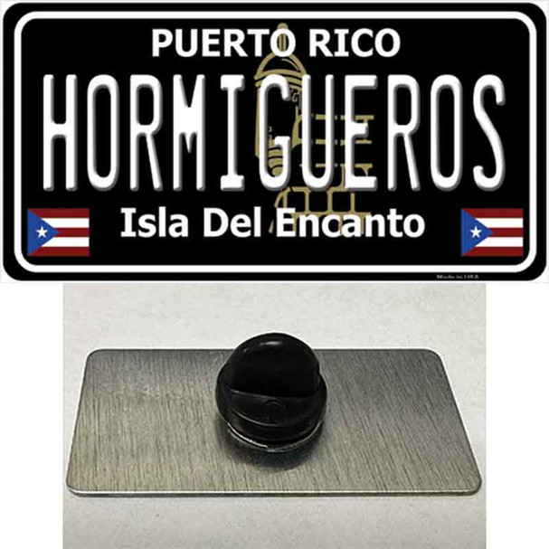 Hormigueros Puerto Rico Black Wholesale Novelty Metal Hat Pin
