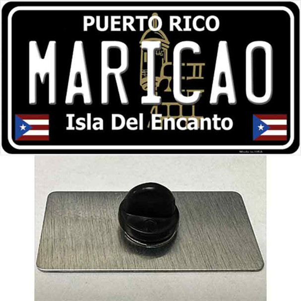 Maricao Puerto Rico Black Wholesale Novelty Metal Hat Pin