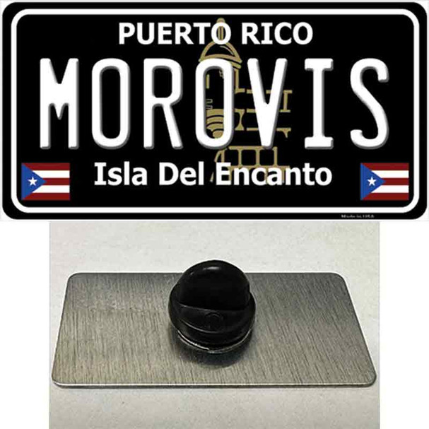 Morovis Puerto Rico Black Wholesale Novelty Metal Hat Pin