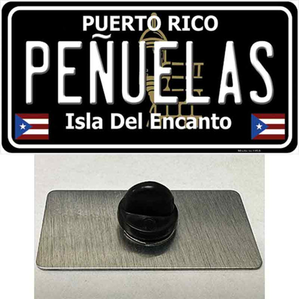 Penuelas Puerto Rico Black Wholesale Novelty Metal Hat Pin