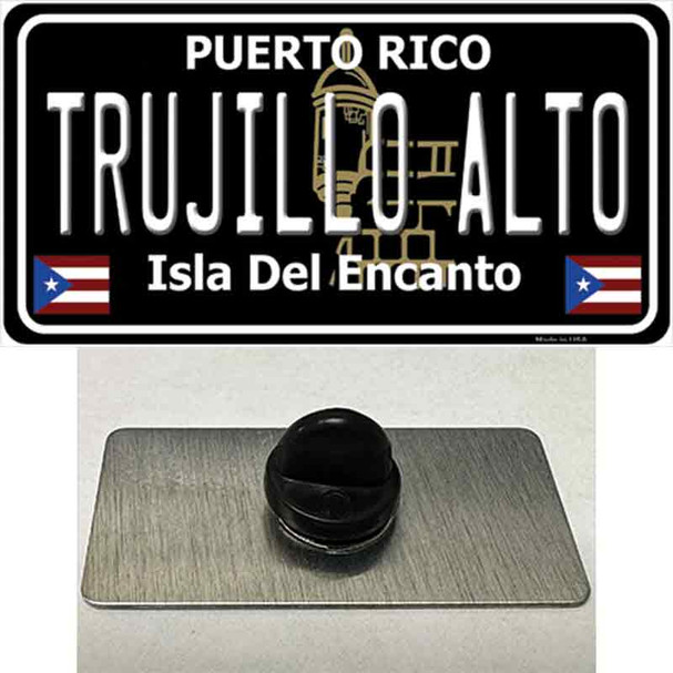 Trujillo Alto Puerto Rico Black Wholesale Novelty Metal Hat Pin