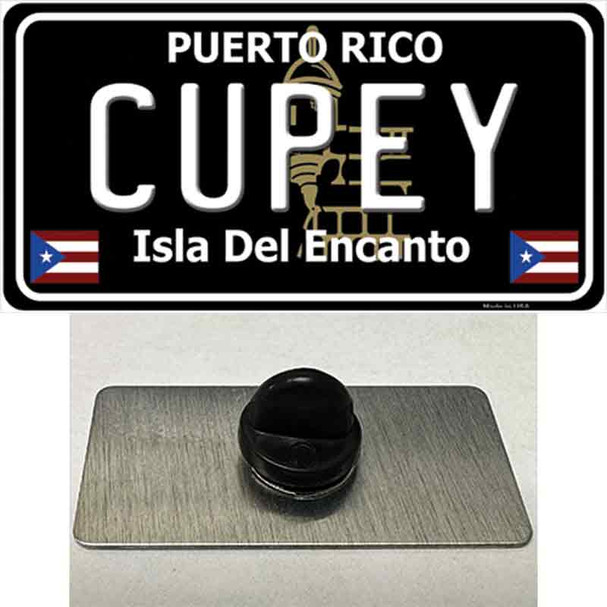 Cupey Puerto Rico Black Wholesale Novelty Metal Hat Pin