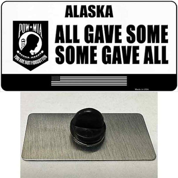 Alaska POW MIA Some Gave All Wholesale Novelty Metal Hat Pin