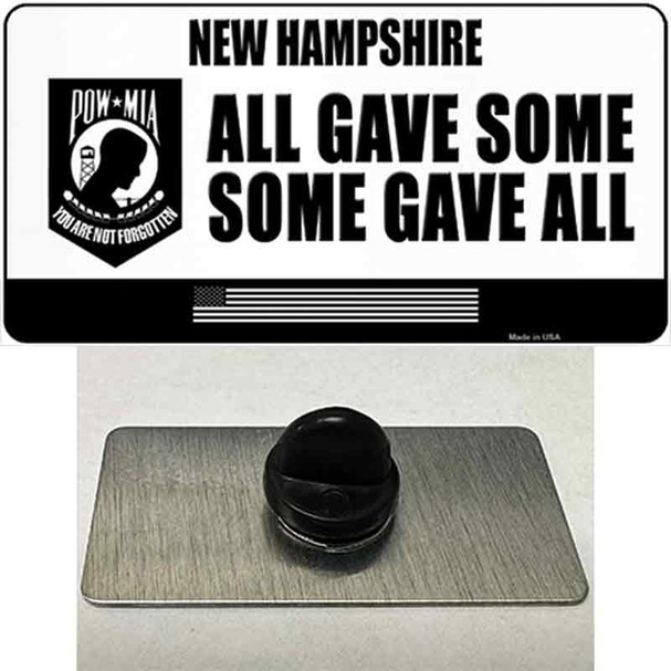 New Hampshire POW MIA Some Gave All Wholesale Novelty Metal Hat Pin