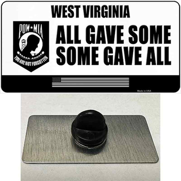 West Virginia POW MIA Some Gave All Wholesale Novelty Metal Hat Pin